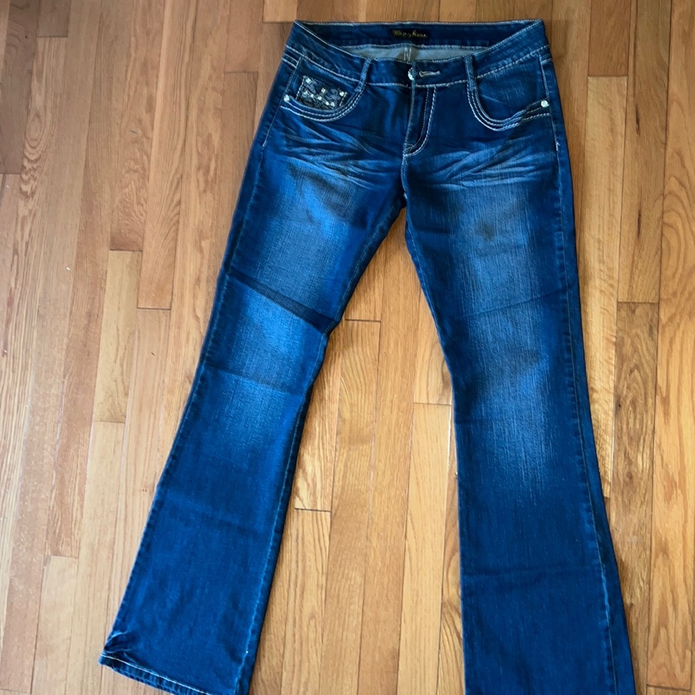 Size 11 Jeans decorative jeweled